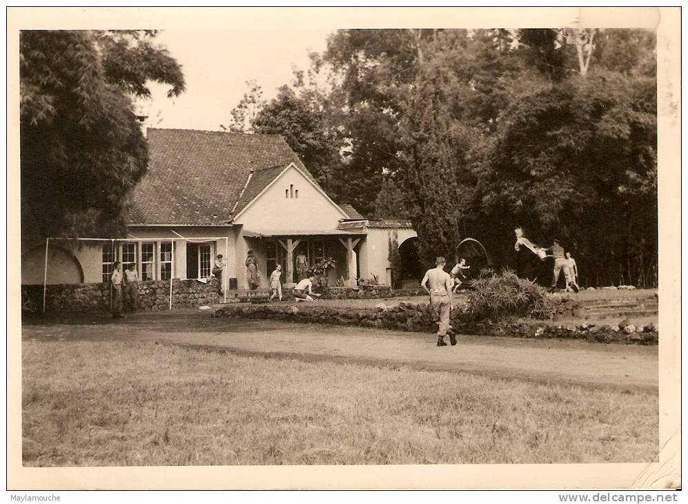 Kisenyi  Militaire Belges 1962 (photo Carte - Rwanda