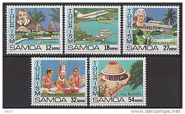 SAMOA 1981 - Tourisme, Vues De Samoa - 5v Neufs // Mnh - Samoa