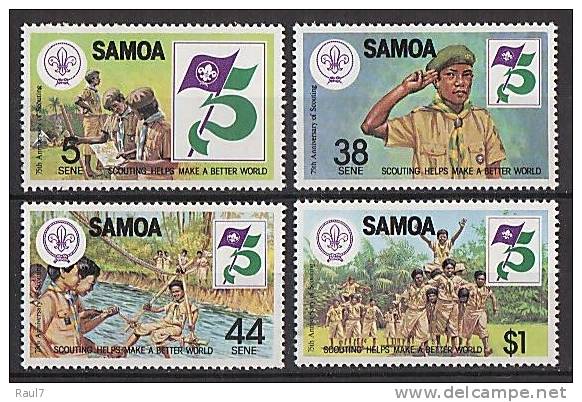SAMOA 1982 - Scoutisme - 4v Neufs // Mnh - Samoa (Staat)