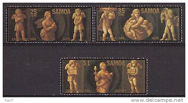 SAMOA 1984 - Noël 1984 - 3v Neufs // Mnh - Samoa (Staat)