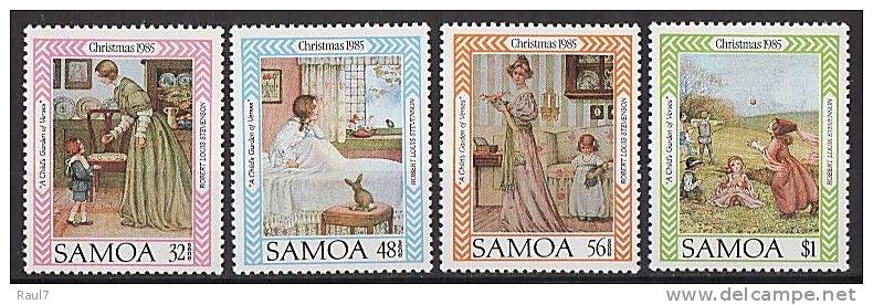 SAMOA 1985 - Noël 1985 - 4v Neufs // Mnh - Samoa (Staat)