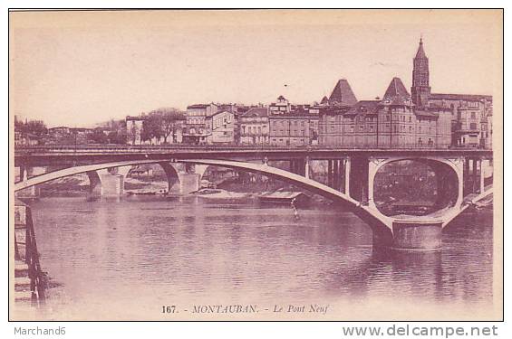 TARN ET GARONNE MONTAUBAN LE PONT NEUF Editeur G Artaud - Montauban