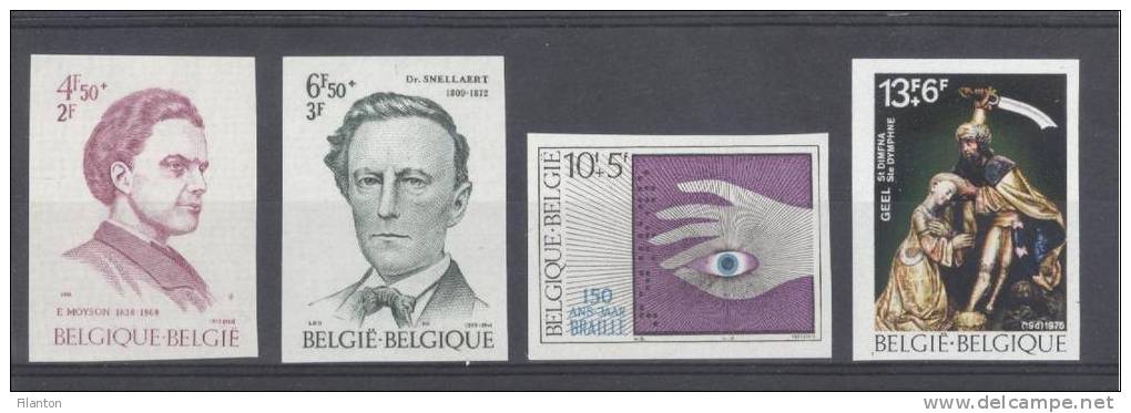 BELGIE - OBP Nr 1785/1788 - ONGETAND/NON-DENTELE - Solidariteit - MNH**  - Cote 40,00 € - Autres & Non Classés