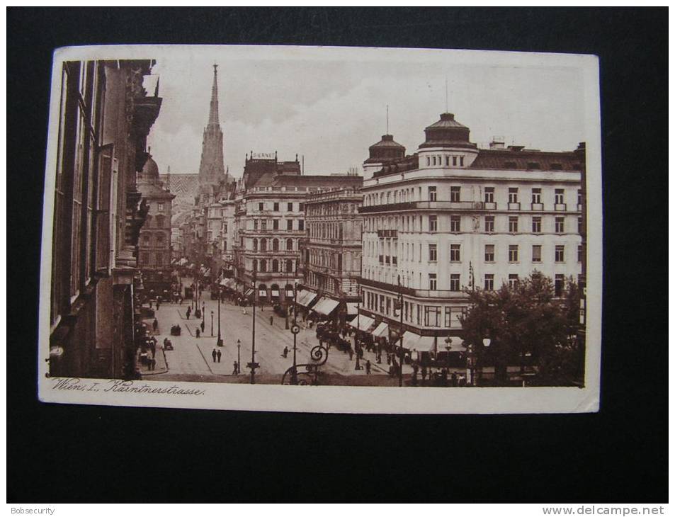 == WIEN I , Kärtnerstrasse 1925 - Sonstige & Ohne Zuordnung