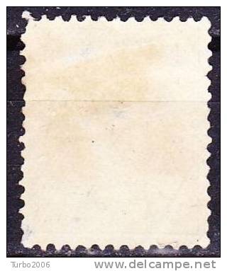 SURINAME 1890-93 Type Cijfer 5 Cent Blauw Tanding 12½  NVPH 20 - Suriname ... - 1975