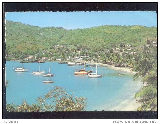 St Vincent & Les Grenadines Port Elizabeth Bequia  édit.noah's Arkade Timbres Français & Grenadines Oblitération - Saint-Vincent-et-les Grenadines