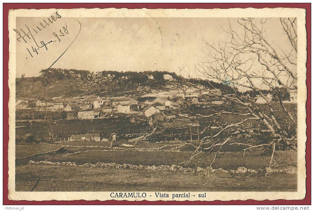 PORTUGAL - CARAMULO - VISTA PARCIAL SUL - 1930 PC - Viseu