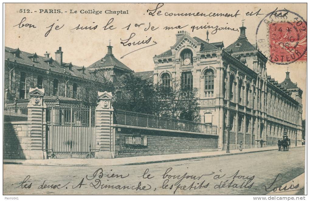PARIS - Le Collège Chaptal - Onderwijs, Scholen En Universiteiten