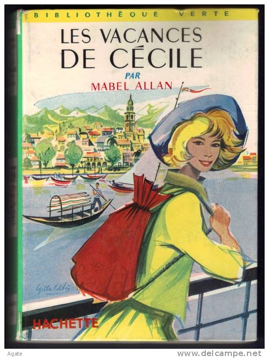 LES VACANCES DE CECILE Mabel ALLAN (édition 1958) - Bibliotheque Verte