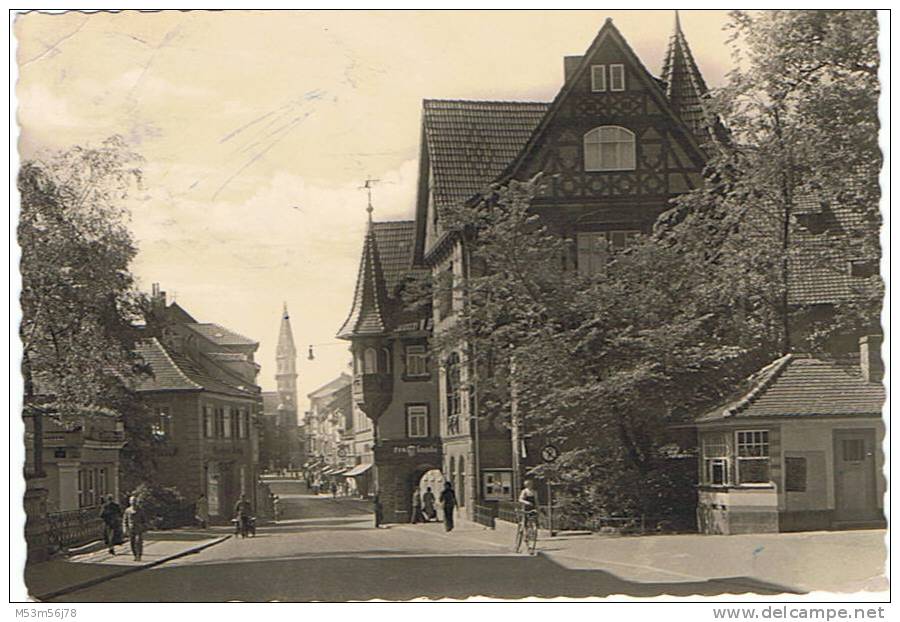 AK Meiningen Stadteingang In Der Georgstrasse - Meiningen