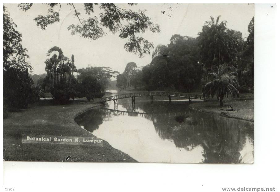 Botanical Garden K. Lumpur 1933 - Malasia