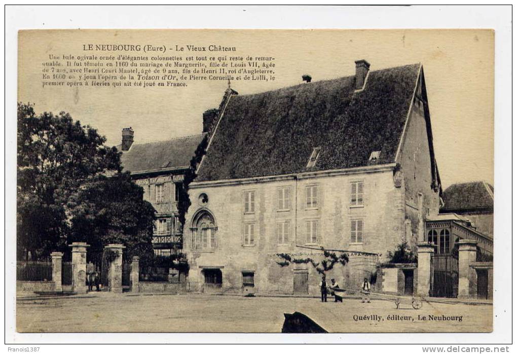 Ref 184 - LE NEUBOURG - Le Vieux Château - Le Neubourg