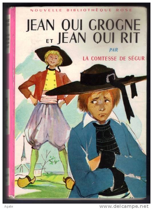 JEAN QUI GROGNE JEAN QUI RIT Comtesse De SEGUR (édition 1961) - Bibliothèque Rose