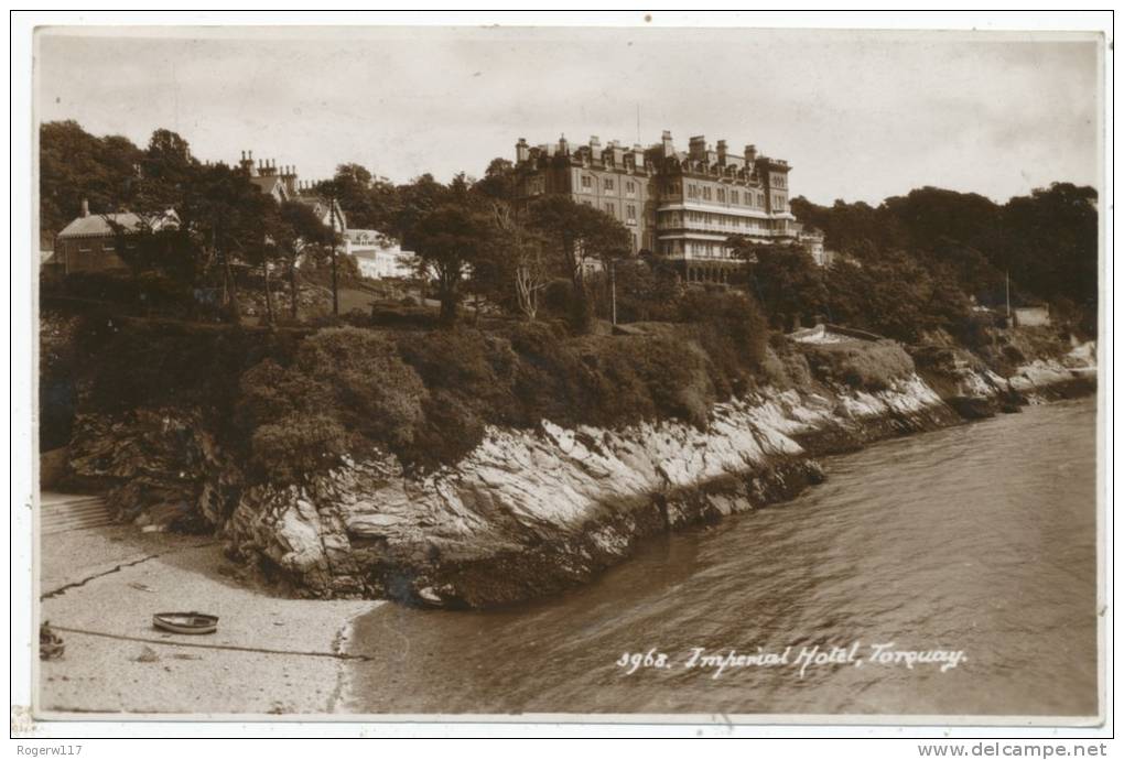 Imperial Hotel, Torquay, 1949 Postcard - Torquay