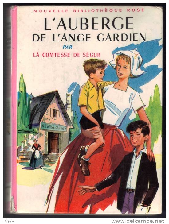 L'AUBERGE DE L'ANGE GARDIEN Comtesse De SEGUR (édition 1959) - Bibliotheque Rose