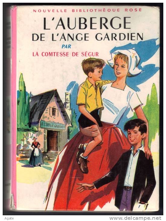 L'AUBERGE DE L'ANGE GARDIEN Comtesse De SEGUR (édition 1959) - Bibliothèque Rose