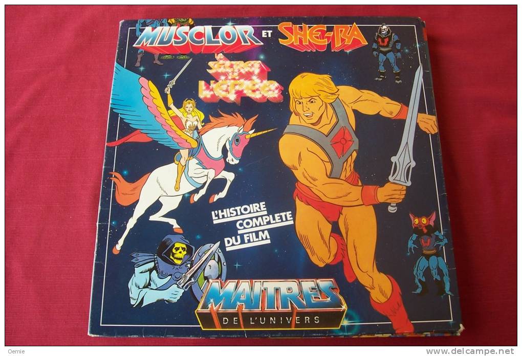 LES  MAITRES DE L'UNIVERS  °  MUSCLOR ET SHE-RA  / LE SECRET DE L' EPEE - Kinderlieder