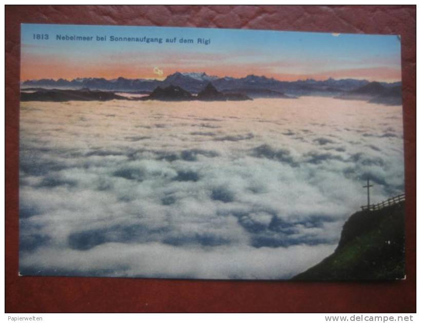 Arth (SZ) -  Rigi Nebelmeer Sonnenaufgang - Arth