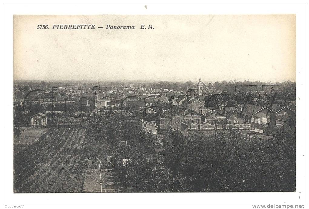 Pierrefitte-sur-Seine (93) : Vue Générale En 1930. - Pierrefitte Sur Seine