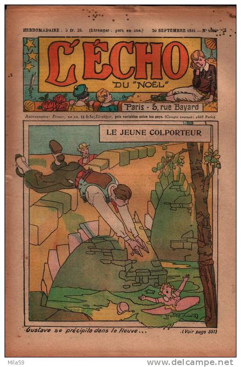 L´Echo Du Noël. N°1098. 13 SEPTEMBRE 1931 - Autre Magazines