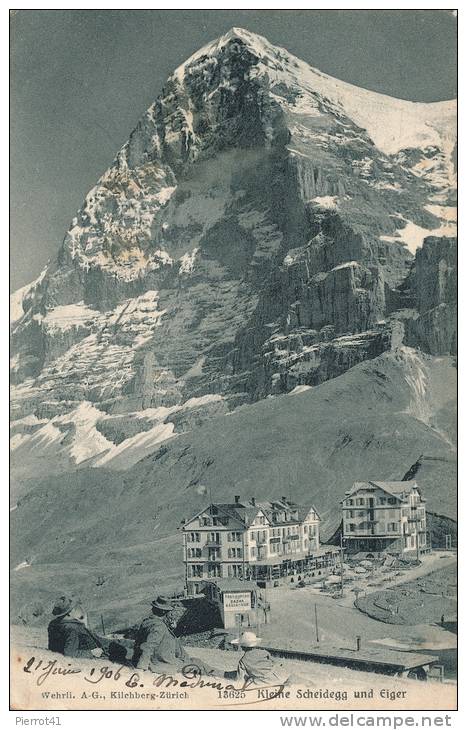 SUISSE - Kleine Scheidegg Und Eiger - Edit. A.G. Kilchberg ZURICH - Kilchberg