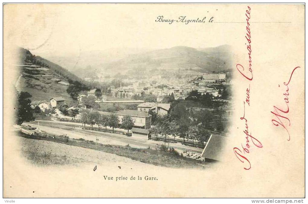 Loire  : Réf : H-12-0247 : Bourg Argental - Bourg Argental