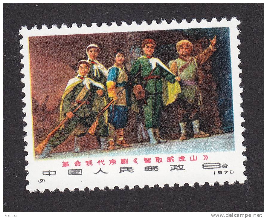 China, Scott #1048, Mint Never Hinged, Armed Guards, Issued 1970 - Unused Stamps