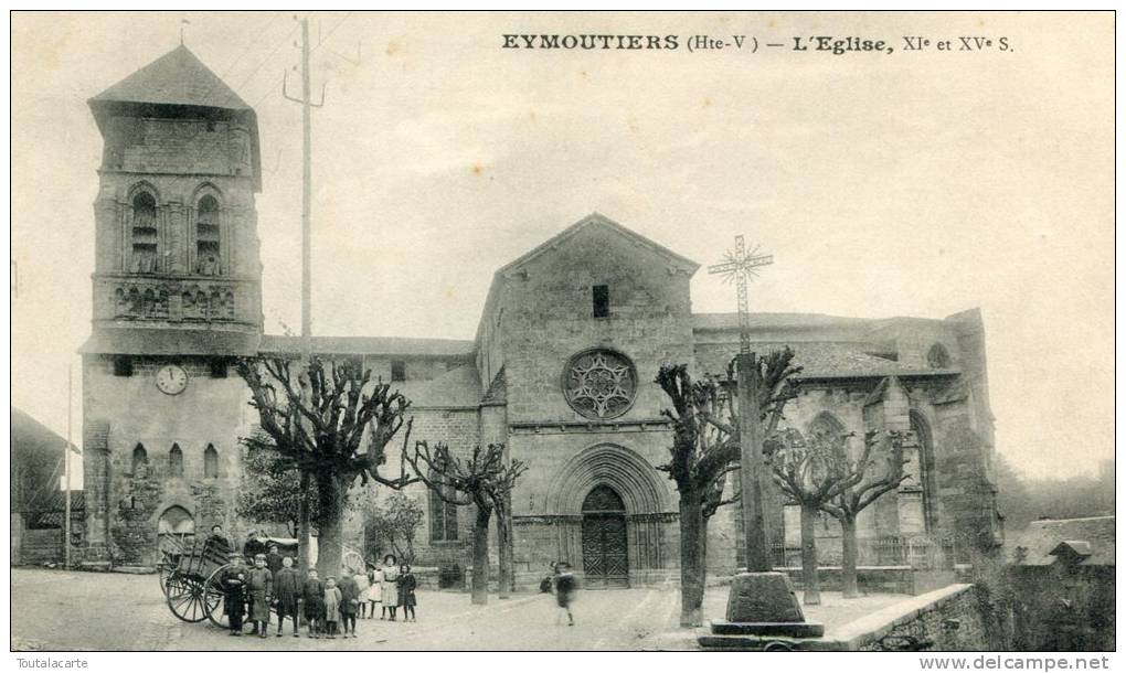 CPA 87 EYMOUTIERS L EGLISE - Eymoutiers