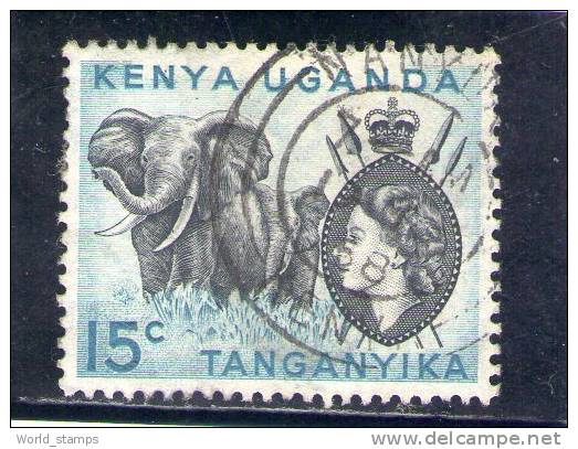 K.U.T. 1954 O - Kenya, Ouganda & Tanganyika
