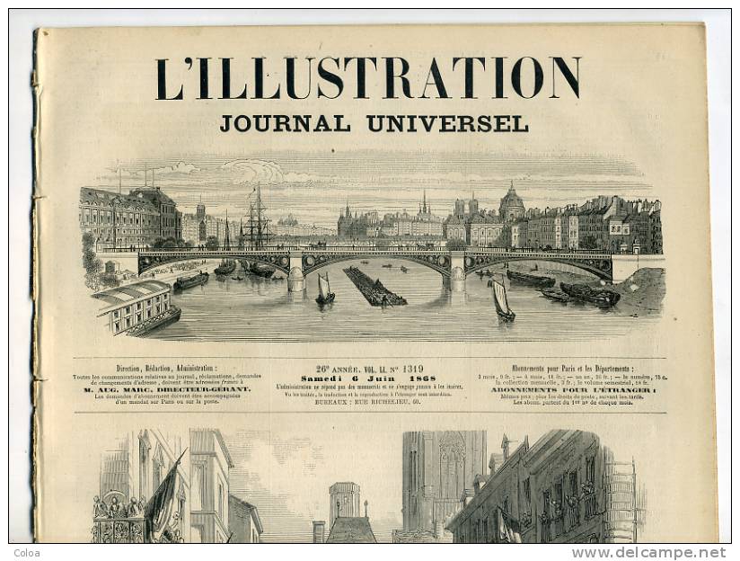 Exposition Universelle Du Havre 1868 - Revistas - Antes 1900