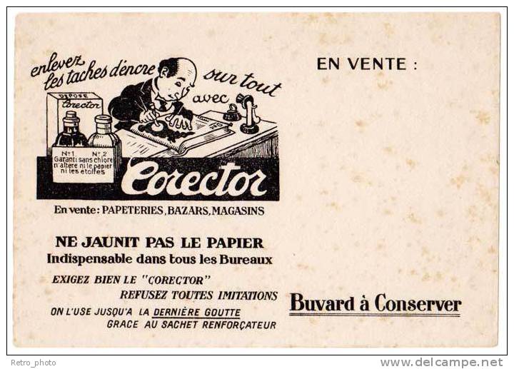 Buvard Corector, Enlevez Les Taches D'encre ... - C