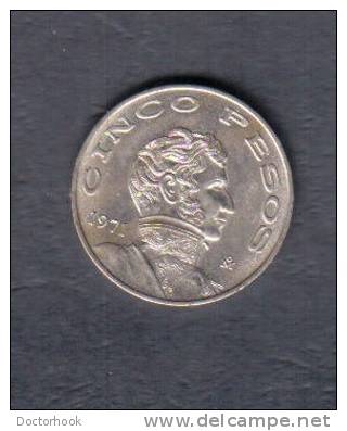 MEXICO    5 PESOS  1971 (KM # 472) - Mexico