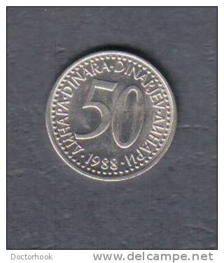 YUGOSLAVIA   50 DINAR 1988 (KM # 113) - Jugoslawien