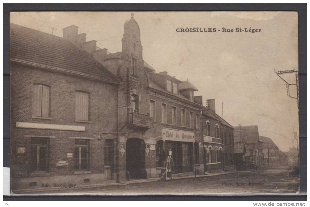 62 - Croisilles - Rue St-Léger - Croisilles