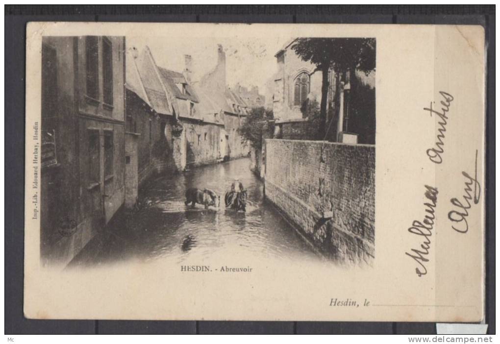 62 - Hesdin - Abreuvoir - Hesdin