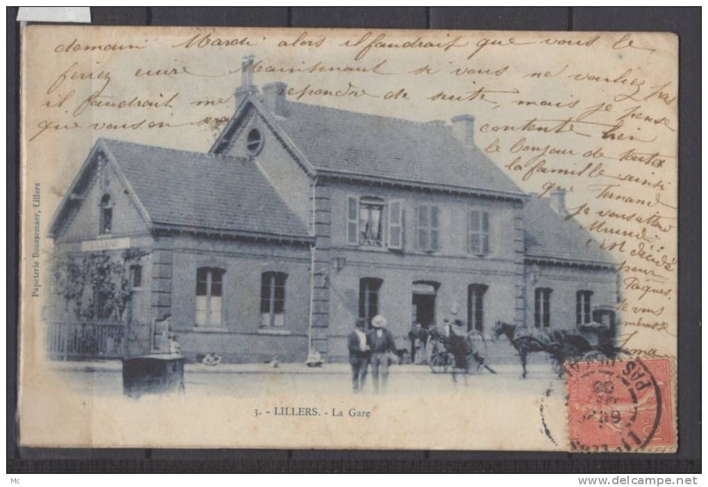 62 - Lillers -  La Gare - Lillers