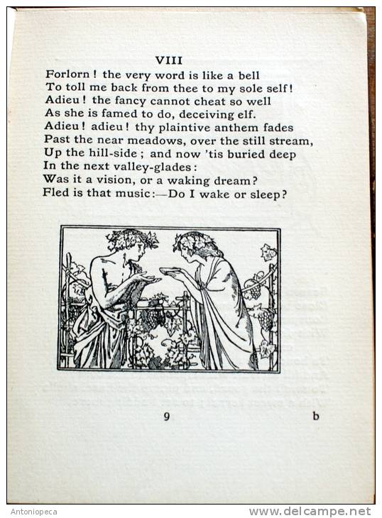 THE ODES OF JOHN KEATS, ILLUSTRATED YEAR 1901