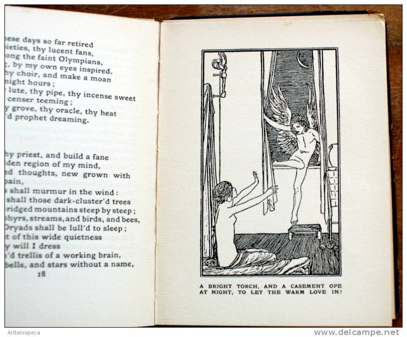 THE ODES OF JOHN KEATS, ILLUSTRATED YEAR 1901