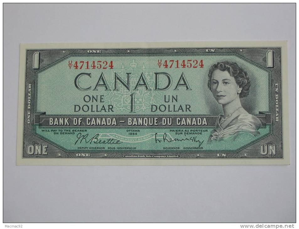 1 Dollar 1955 - One Dollars 1955 - Bank Of Canada. - Canada