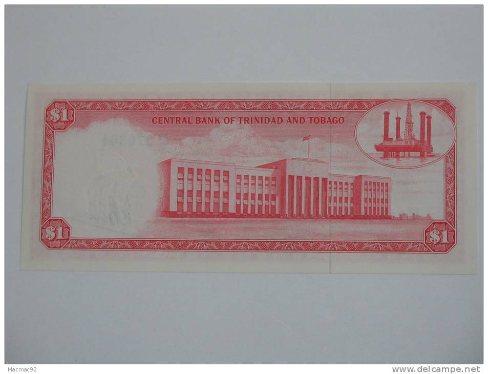 1 Dollar 1964 - One Dollar  - Central Bank Of Trinidad And Tobago . - Trinité & Tobago