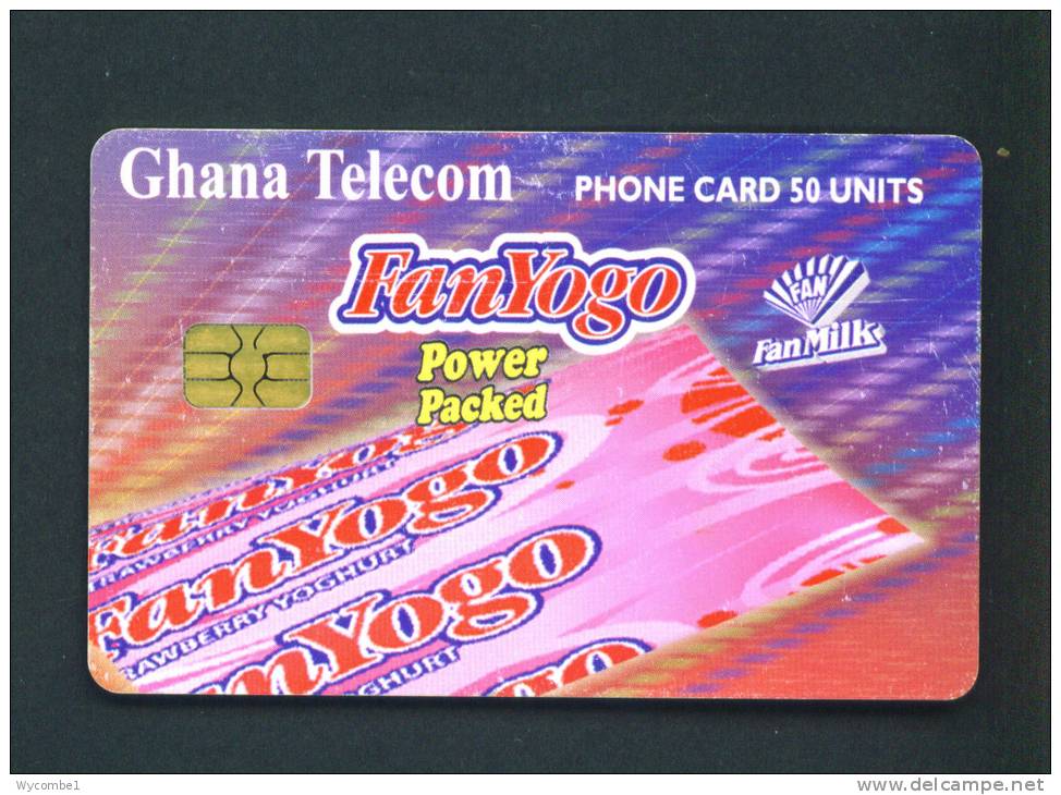 GHANA  -  Chip Phonecard As Scan - Ghana