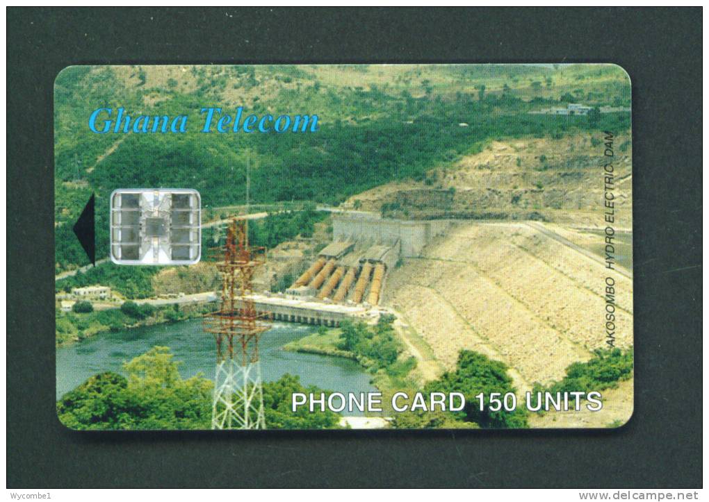 GHANA  -  Chip Phonecard As Scan - Ghana