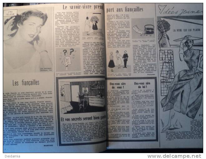 Vieille Revue BONNES SOIREES N° 1742 Du 26/06/1955 1er Plat De VEBELL - Fashion