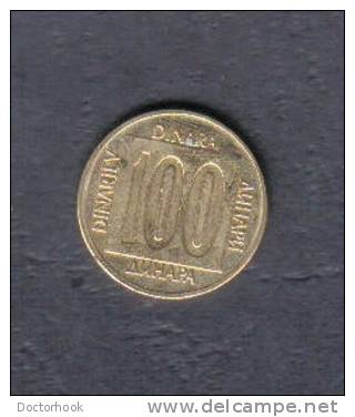 YUGOSLAVIA   100 DINAR 1988 (KM # 134) - Joegoslavië