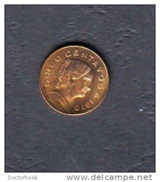 MEXICO    5 CENTS  1970 (KM # 427) - Mexique