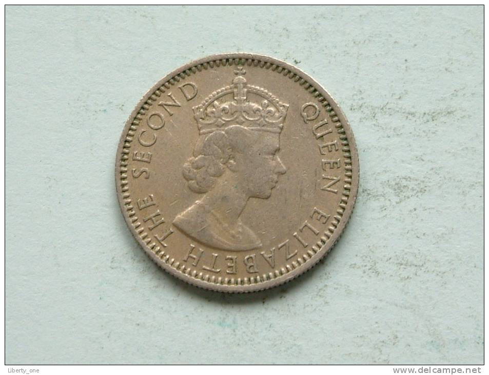 1960 MALAYA & BRITISH BORNEO - 10 CENTS / KM 2 ( Uncleaned Coin / For Grade, Please See Photo ) !! - Colonies