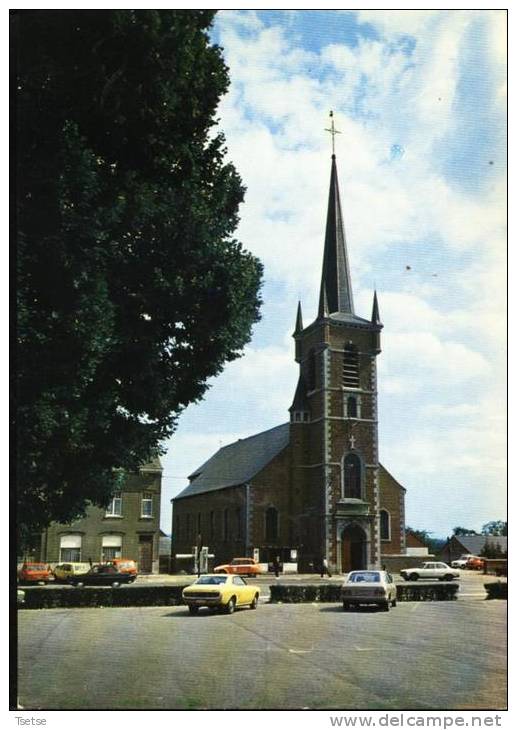 Gozée - L´Eglise ( Oldtimer , Années 70 ) - Thuin