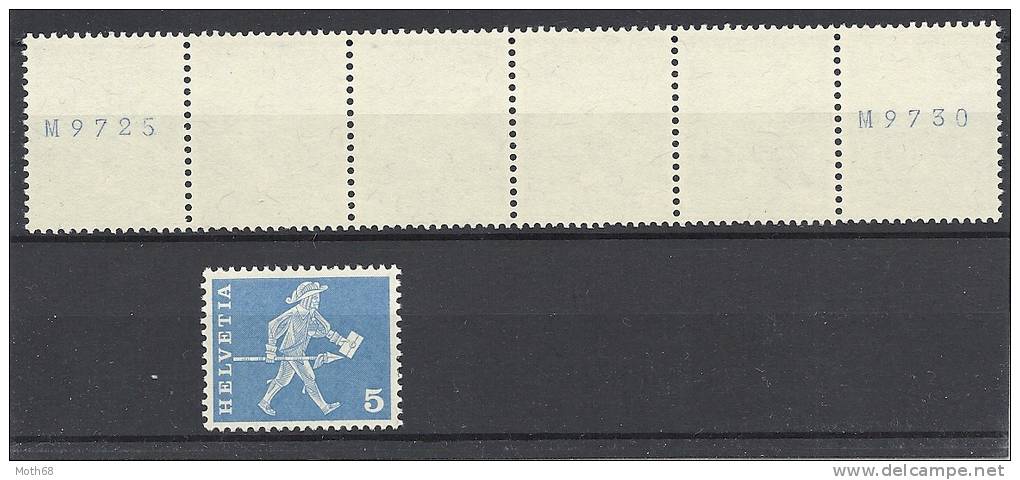 355 RL Im 6er Streiffen - Coil Stamps