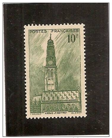 *Beffroi D'Arras1942 Neuf Sans Charnières N°567 Y&T Cote 0.30 € ( 2012 ) - Neufs