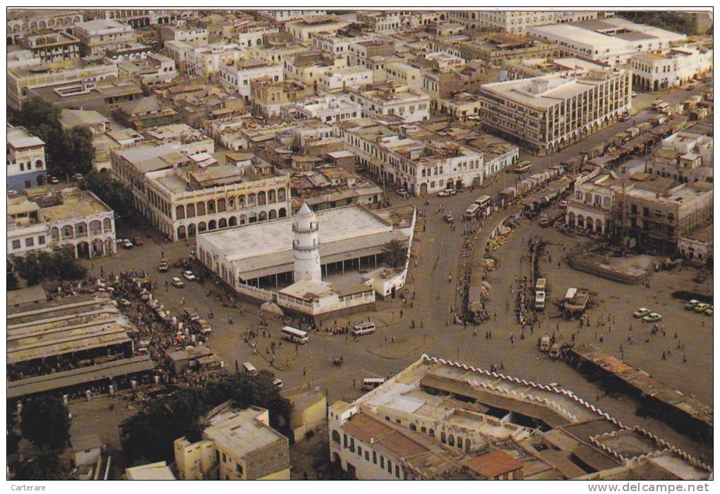 DJIBOUTI,afrique De L´est,au Bord De La Mer Rouge,la Mosquée ,prés De La Somalie,l´éthiopie,vue Aerienne,foule - Djibouti